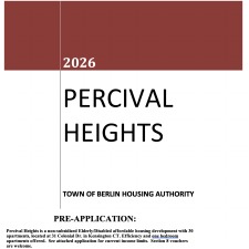 Percival Heights Application